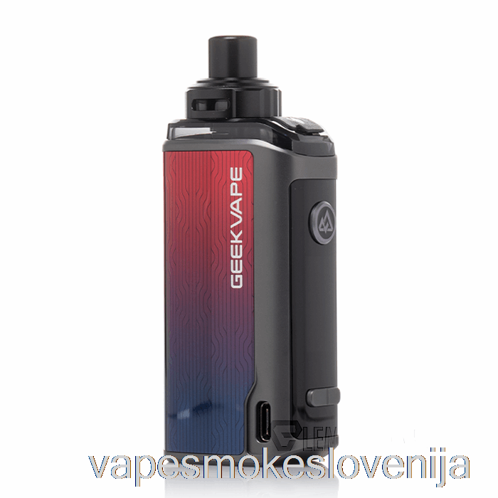 Vape Slovenija Geek Vape Obelisk 65w Pod Mod Kit [fc] škrlatno Modra